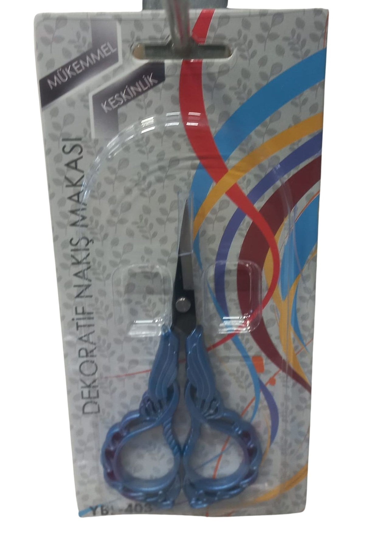 Nakýþ Makasý Dekoratif Mavi YBL-403 Model 16