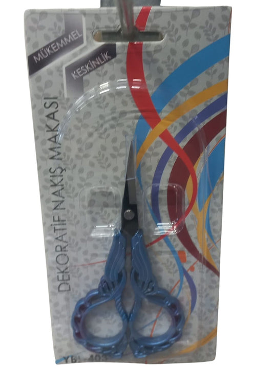 Nakýþ Makasý Dekoratif Mavi YBL-403 Model 16