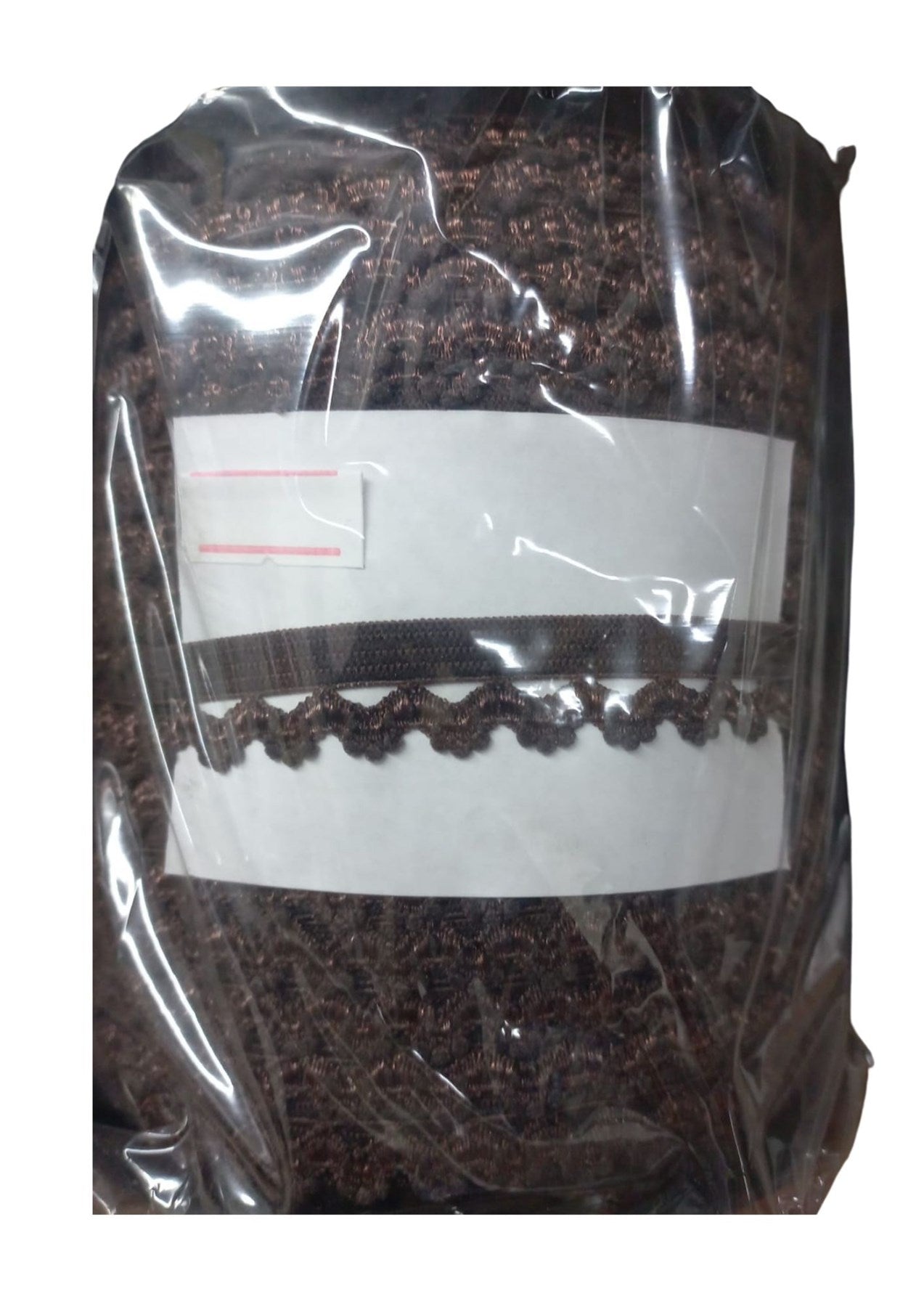 Çamaþýr Lastiði Dantelli 1 cm 75 Metre 1 Top Kahverengi