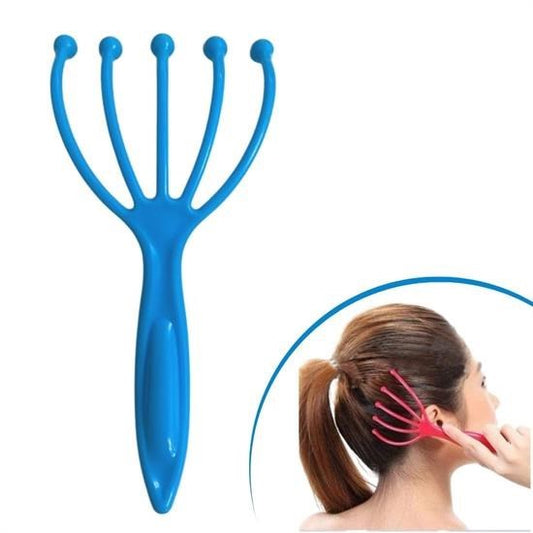 BUFFER® Çok Fonksiyonlu 5 Uçlu Bilyeli Baþ Boyun Bacak Kol Masaj Alet Rahatlatýcý Kafa Masaj Aparatý