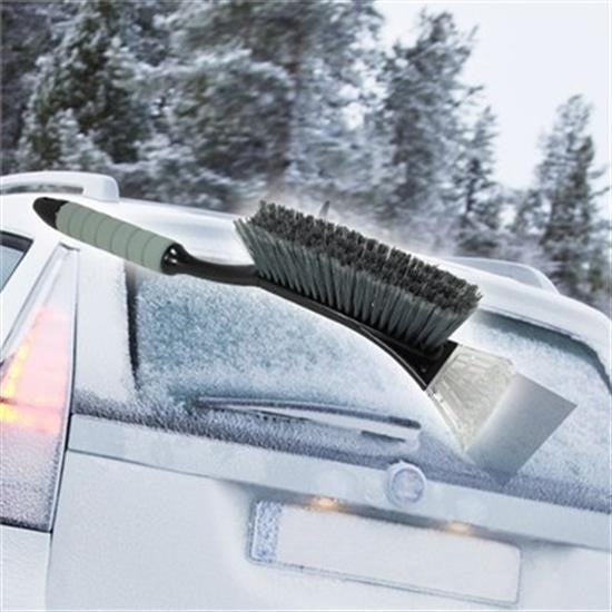 BUFFER® Araç Camý Kar Süpürgesi Buz Kazýyýcý ve Kar Temizleme Fýrçasý