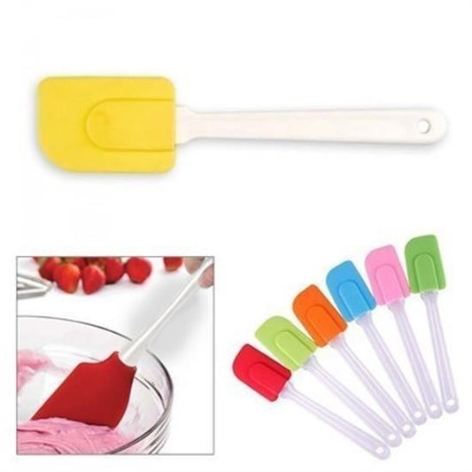 BUFFER® Dekoratif Renkli Silikon Spatula Pratik Sevimli Spatula Kaþýk