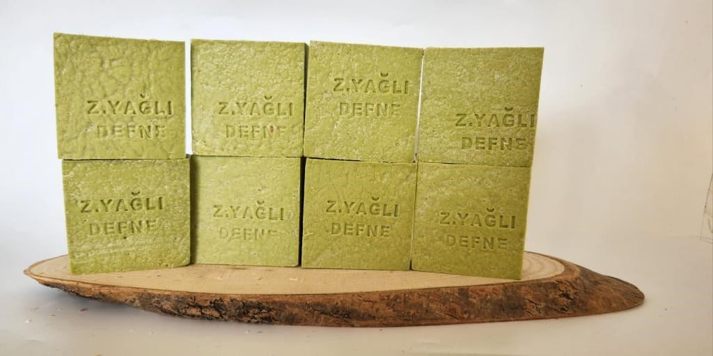 Doðal Üretim Sabunu Zeytinyaðlý Defne 8'li Set