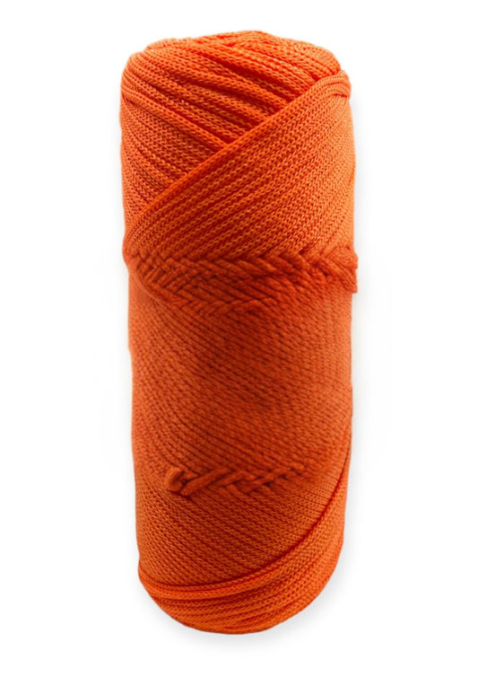 Makrome Ýpi 3mm Polyester Turuncu Simli