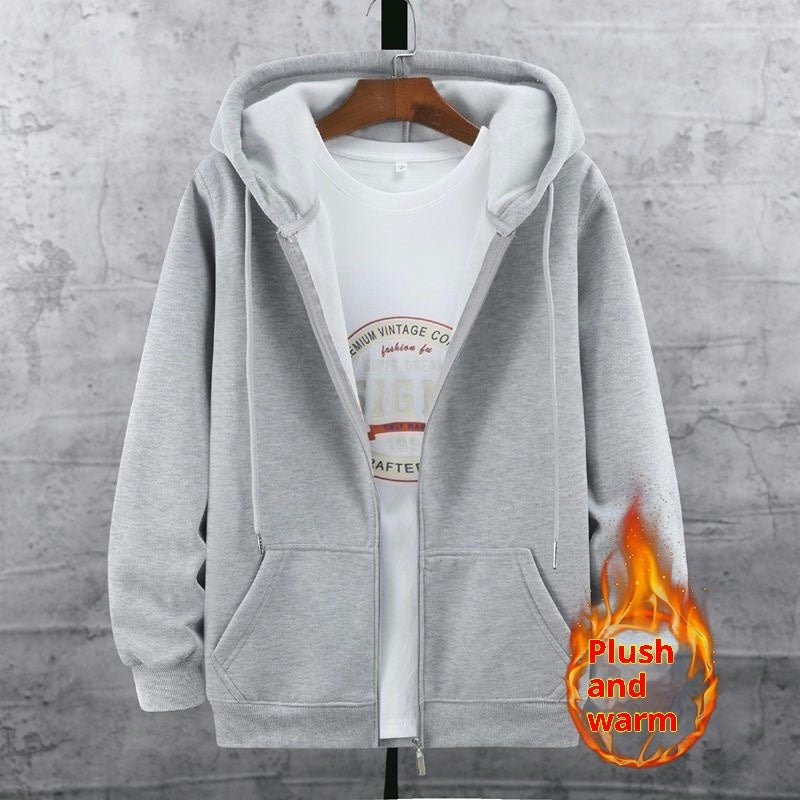 Herren Berber-Fleecejacke – Warm & Lässig, Freizeit & Outdoor