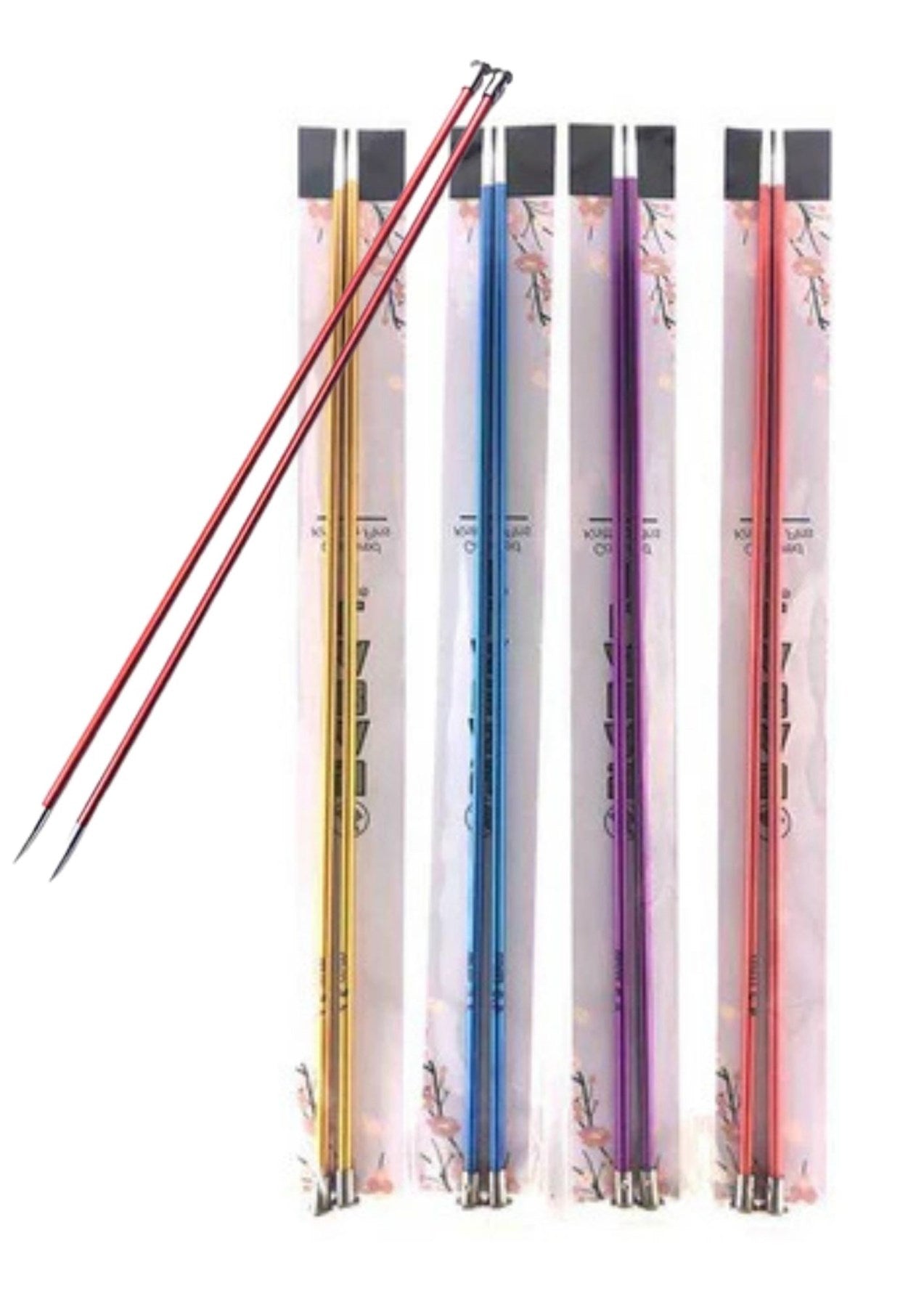 Metalize Çift Renk Þiþ 35 cm 5 Numara (Renk Stoða Göre)