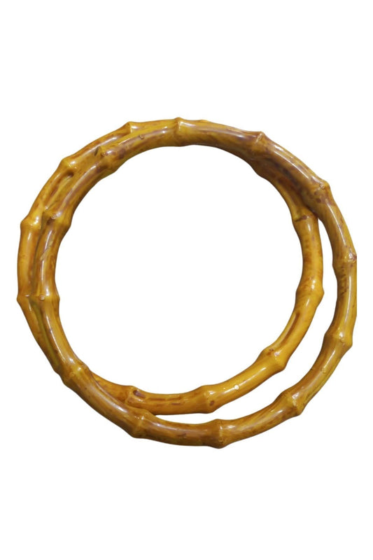 Çanta Sapý Akrilik Yuvarlak Hardal