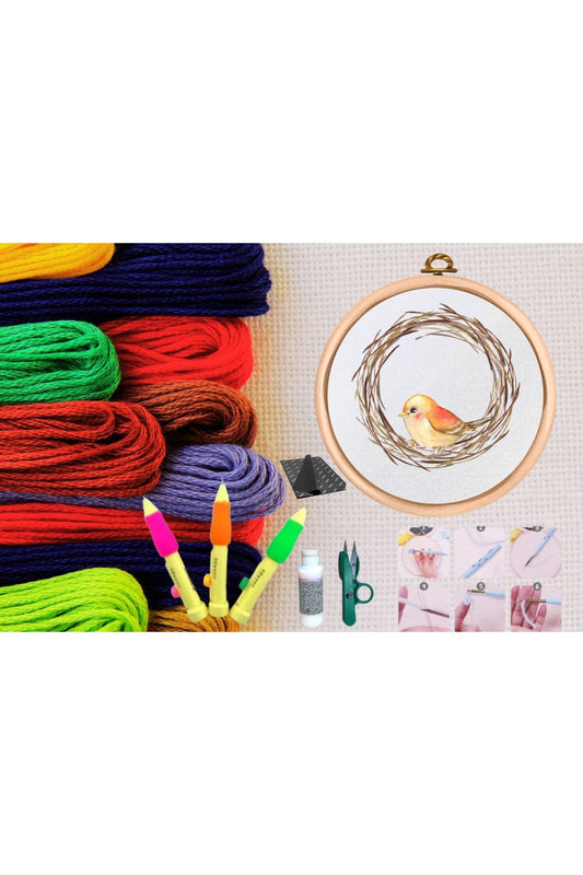 Punch Seti Nakýþ Seti Kasnaklý Kendin Yap Seti Seri 20