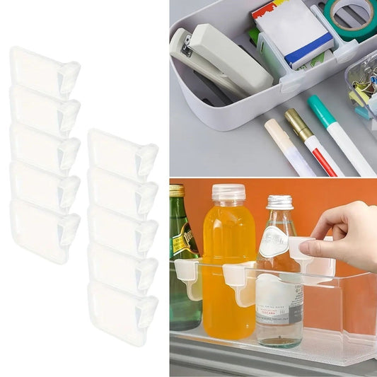 BUFFER® 10'luÞeffaf Buzdolabý Yan Kapý Düzenleyici Buzdolabý Dolap Ýçi Bölümleyici Aparatlar