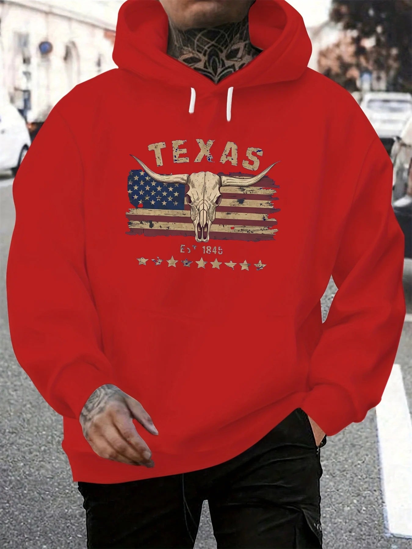 Herren Hoodie Herbst & Winter – Lockerer Kapuzenpullover im Retro-Design | Casual Streetwear