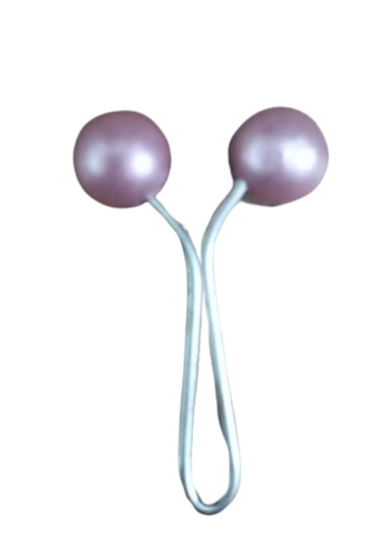 Eþarp Klipsi Top Model Düz Pembe 1 Adet