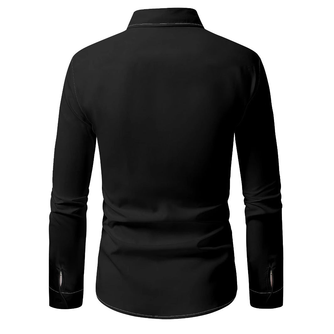 Herren Cardigan – Nationalstil, Locker & Dünn, Freizeit & Casual