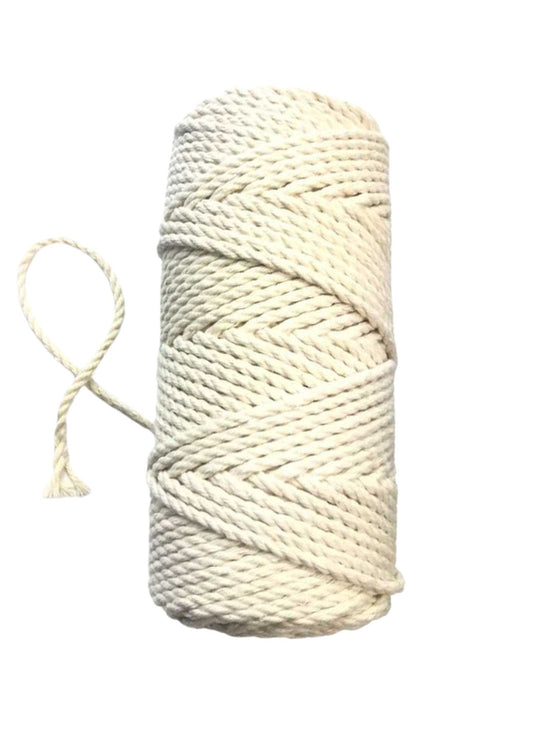 Pamuk Büklüm 3 mm Ýp krem