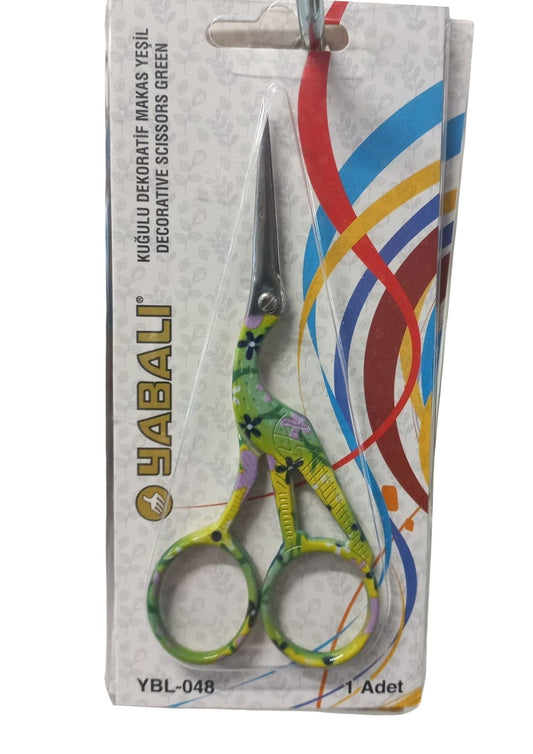 Nakýþ Makasý Kuðulu Dekoratif Makas Yeþil YBL-048 Model 6