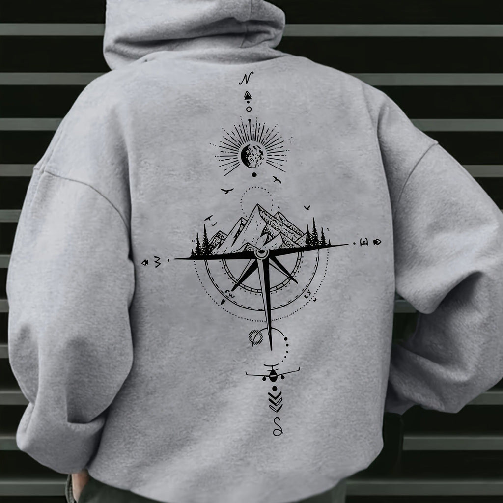 Herren Hoodie – Trendy Casual mit Kordelzug | Herbst & Winter Kapuzenpullover 2025
