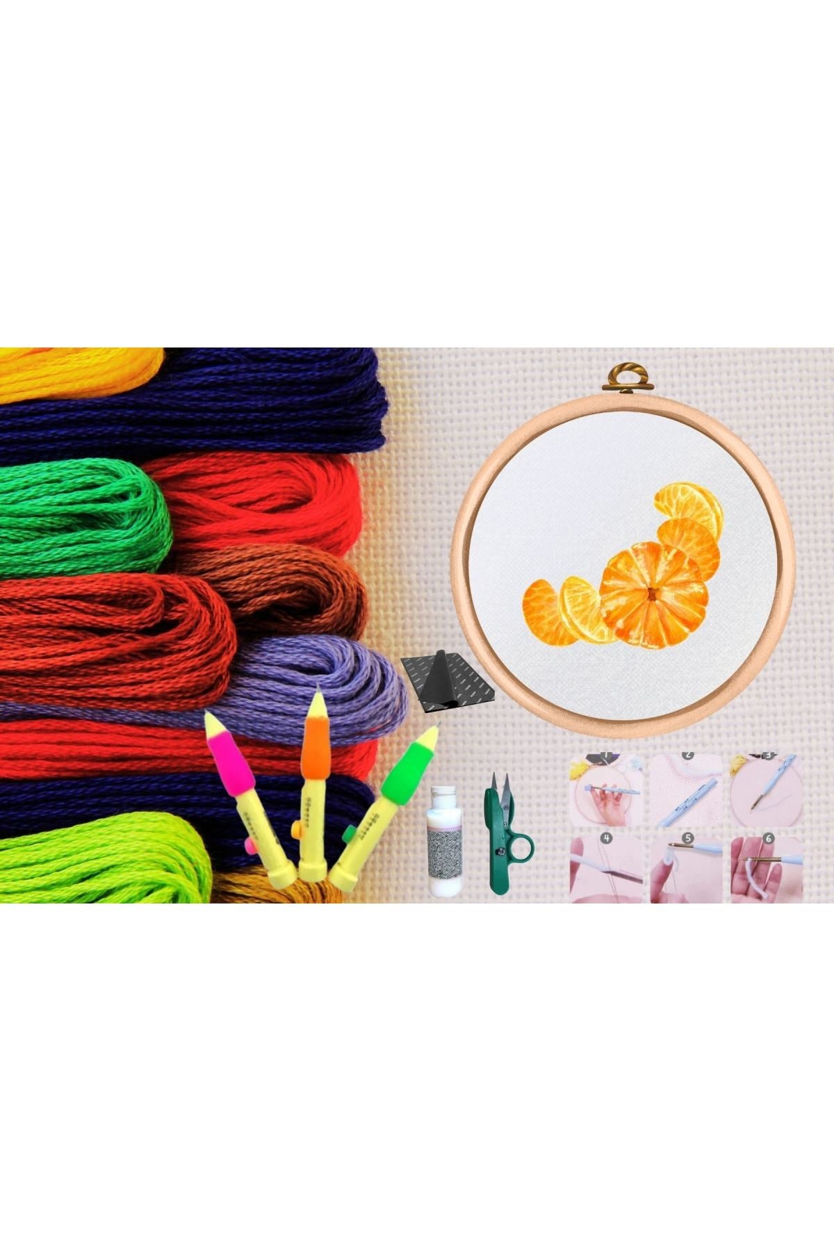 Punch Seti Nakýþ Seti Kasnaklý Kendin Yap Seti Seri 136