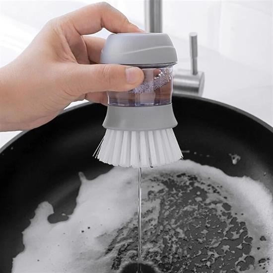 BUFFER® Deterjan Hazneli Kolay Bulaþýk Yýkama Fýrçasý Bulaþýk Sünger