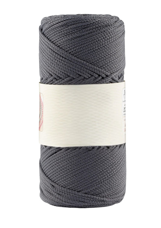 Makrome Ýpi 3mm Polyester Antrasit