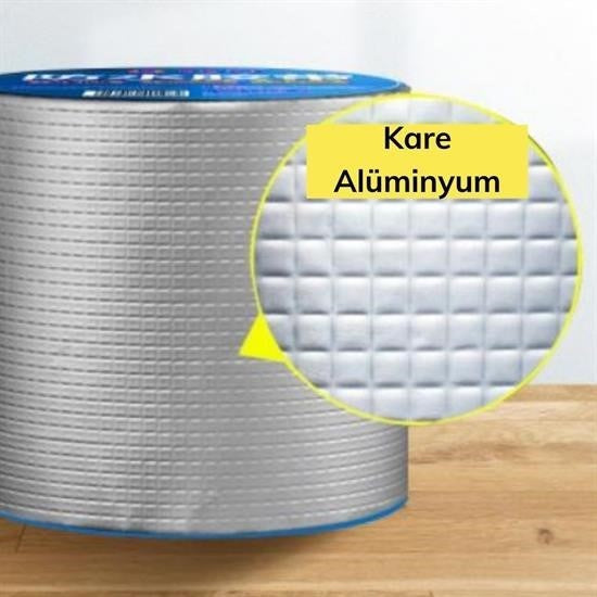 BUFFER® Yüksek Sýcaklýk Dayanan Su Geçirmez Çatý Boru Duvar Çatlak Onarýcý Yapýþkan Bant Folyo 5 cm