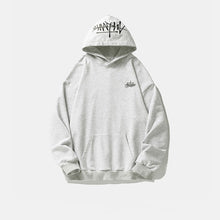 Herren Letter Hoodie – Bestickter Streetwear Hoodie Baumwolle Oversize