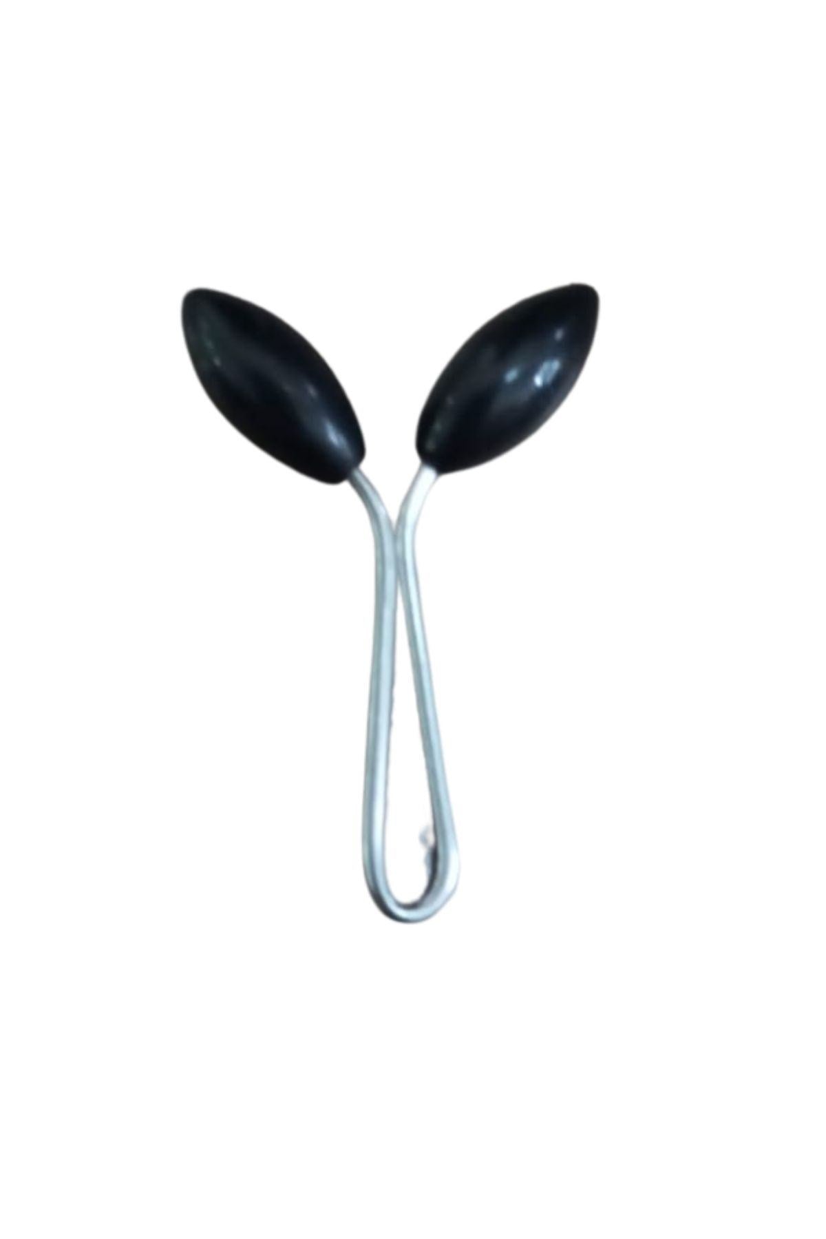 Eþarp Klipsi Baþak Model Siyah 1 Adet