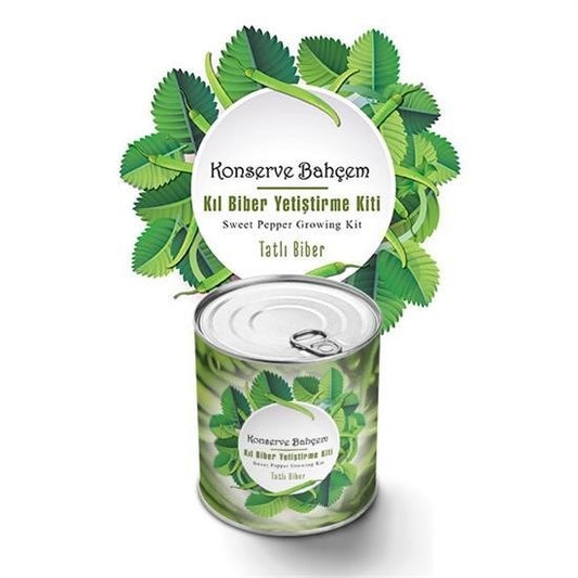 BUFFER® Konserve Bahçem Evde Konservede Tatlý Sivri Biber Yetiþtirme Kiti