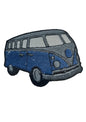 Aplike Ütü Ýle Yapýþan Otobüs Mavi - Gri Arma 4x2 cm