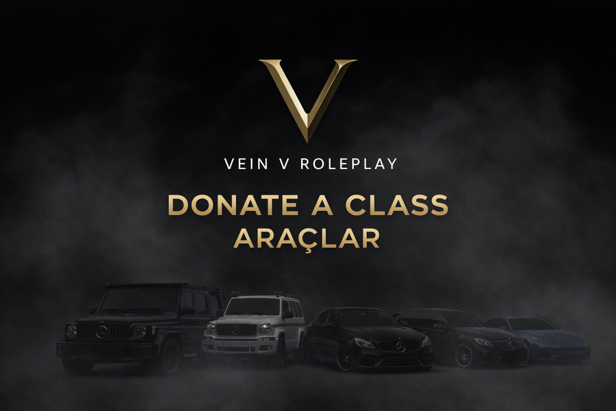 🖤 A Class Donate — Araç Destek Paketi