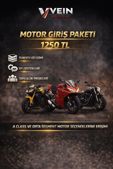 🖤 Motor — Donate Paketleri