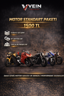 🖤 Motor — Donate Paketleri