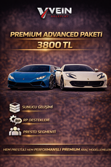 🖤 Premium Cars Donate — Destek Paketleri