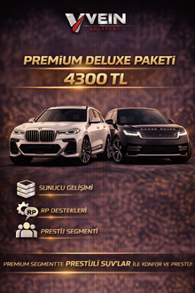 🖤 Premium Cars Donate — Destek Paketleri