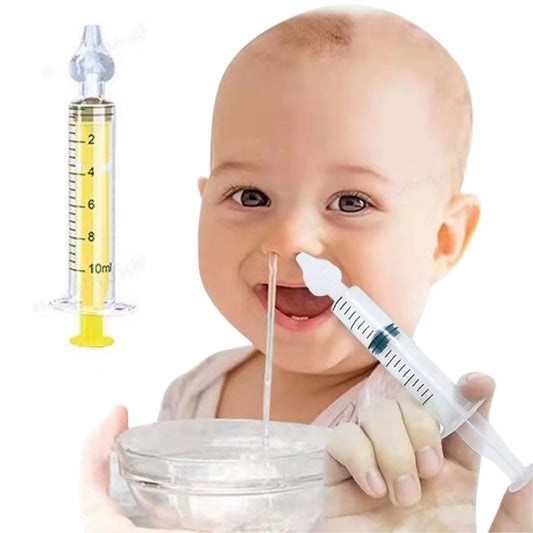 BUFFER® Yeniden Kullanýlabilir, Manuel Burun Temizleyici 10ml Kapasiteli Burun Açýcý Þýrýnga