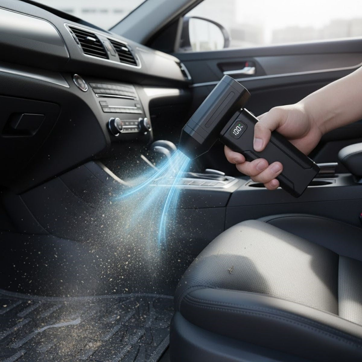 BUFFER® USB Þarjlý Güçlü Hava Üflemeli Toz Temizleyici Araç Ýçi, Klavye, PC ve Elektronik Cihaz Temizlik Cihazý X8 Jetfan