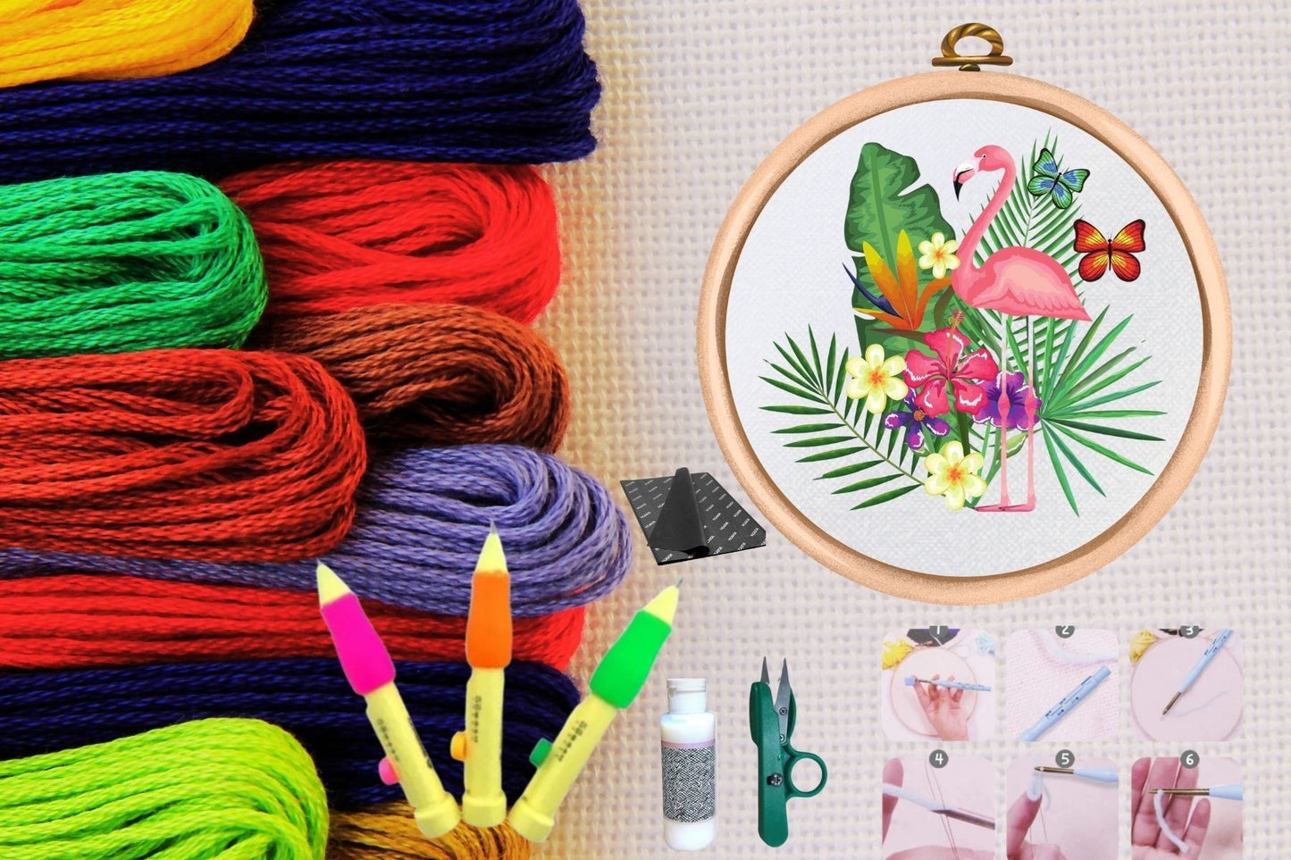 Punch Seti Nakýþ Seti Kasnaklý Kendin Yap Seti Seri 16