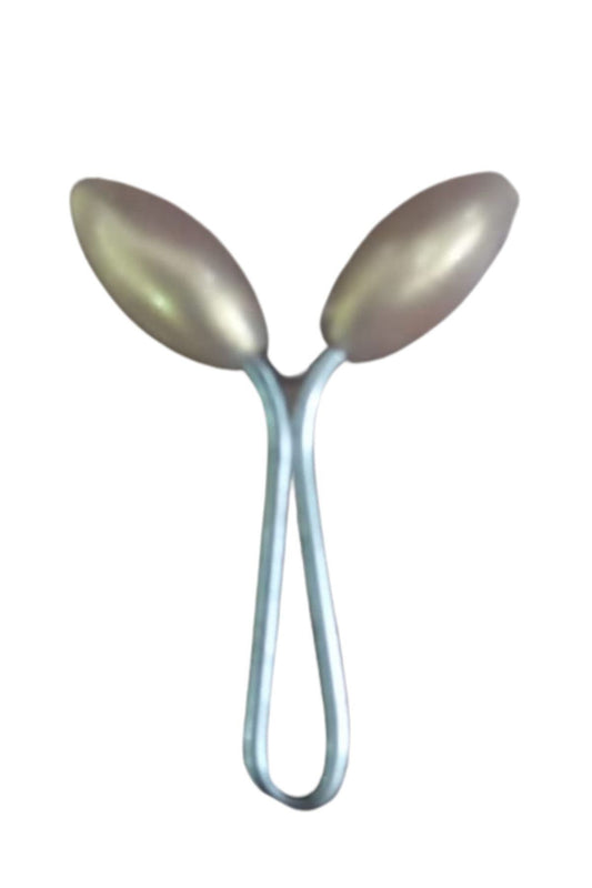 Eþarp Klipsi Baþak Model Krem 1 Adet