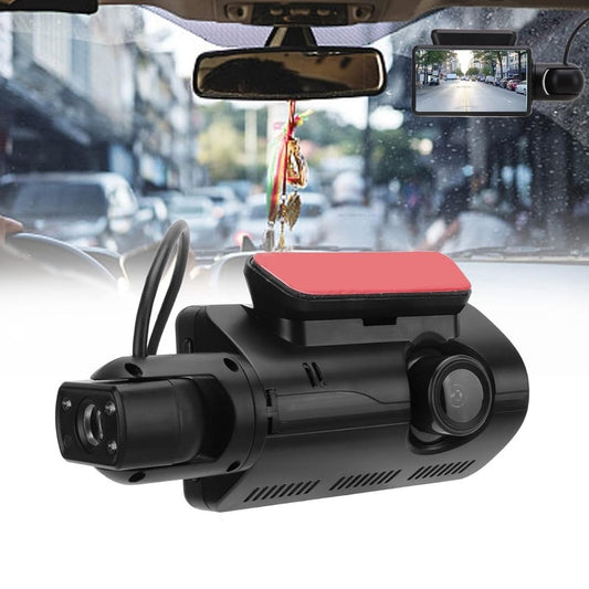 BUFFER® Araç Ýçi & Dýþý Çift Lensli WiFi Kamera – 1080P HD,Gece Görüþlü, G-Sensörlü DVR Dashcam