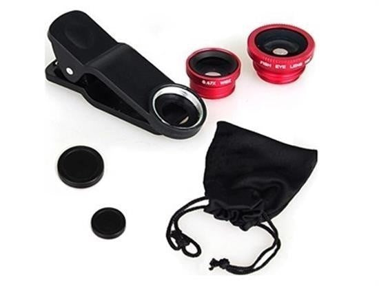 BUFFER® Balýk Gözü Cep Telefonu Lensi (Tüm Modellere Uyumlu)