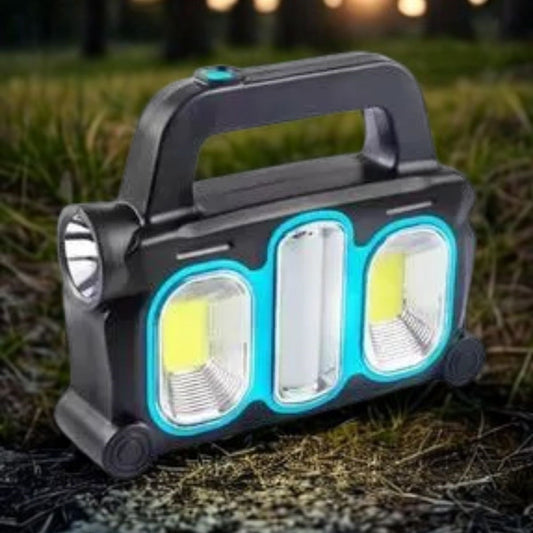 BUFFER®  Hurry Bolt Güneþ Enerjili Taþýnabilir Çalýþma Lambasý – Powerbank Özellikli