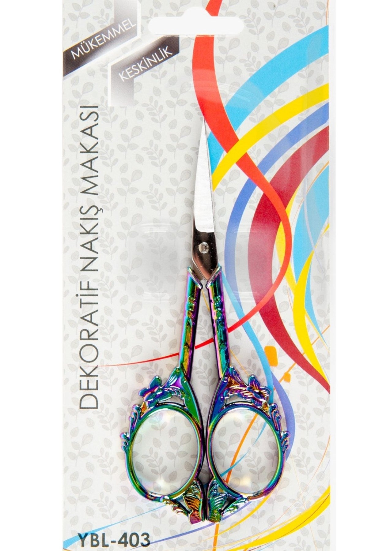 Nakýþ Makasý Dekoratif Renkli Kelebek YBL-403 Model 23