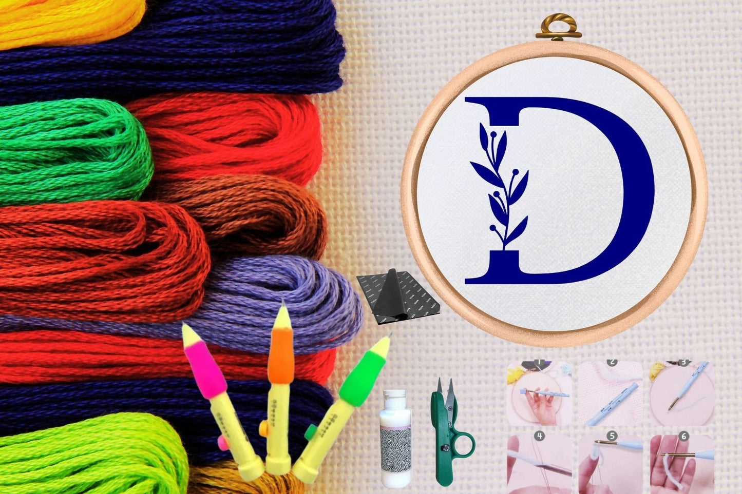 Punch Seti Nakýþ Seti Kasnaklý Kendin Yap Seti Seri 64