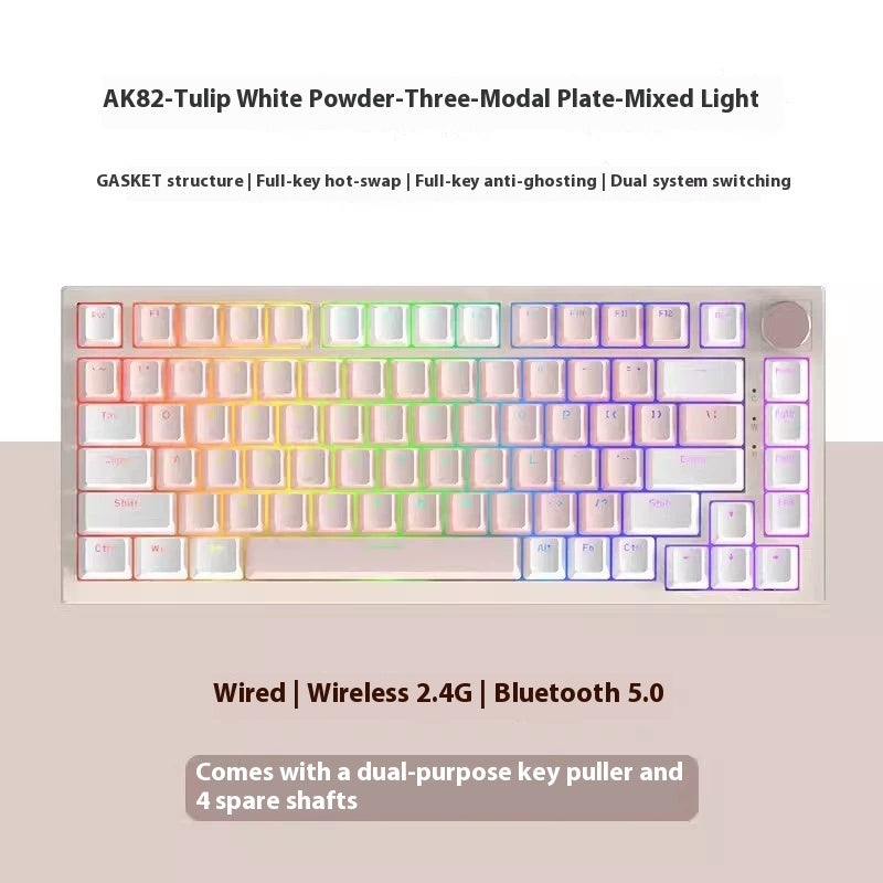 Gaming Tastatur mit RGB-Beleuchtung – Kreatives Farbdesign für Home Office & Gaming Setup 2025