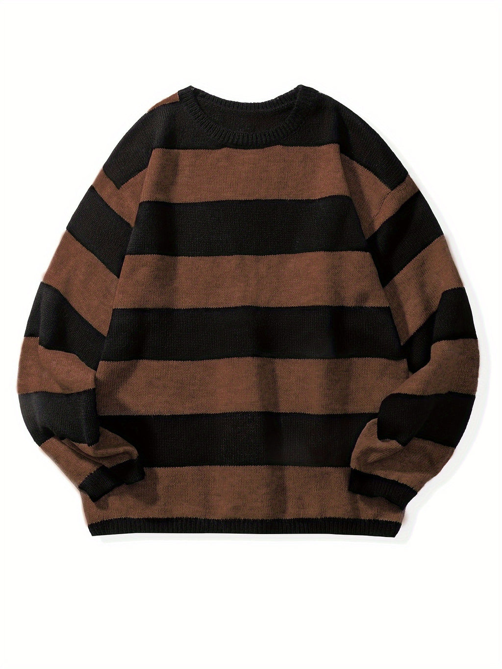 Herren Strickpullover – Hochwertig, Locker, American Retro Stil