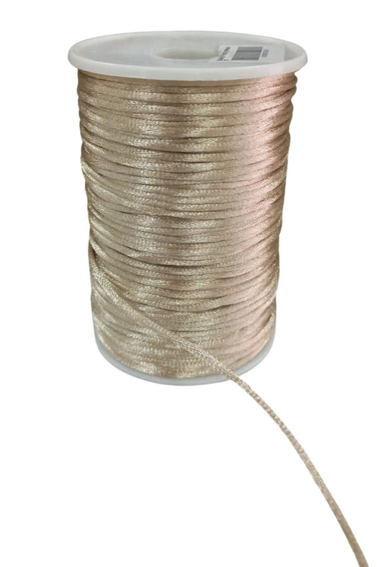 Sýçan Kuyruðu ip Floþ 0,5 mm Bej 5 Metre