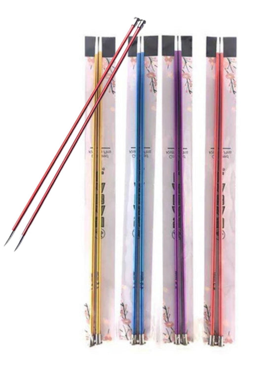 Metalize Çift Renk Þiþ 35 cm 4 Numara (Renk Stoða Göre)