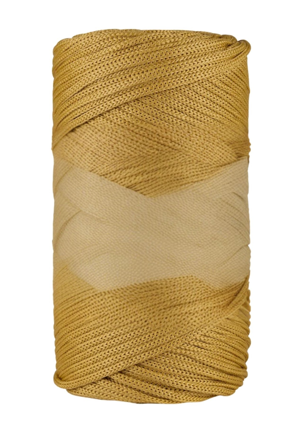 Makrome Ýpi 3mm Polyester Hardal