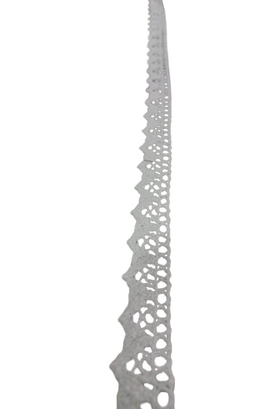 Kopanaki Dantel en 1,5 cm Beyaz 10 Metre