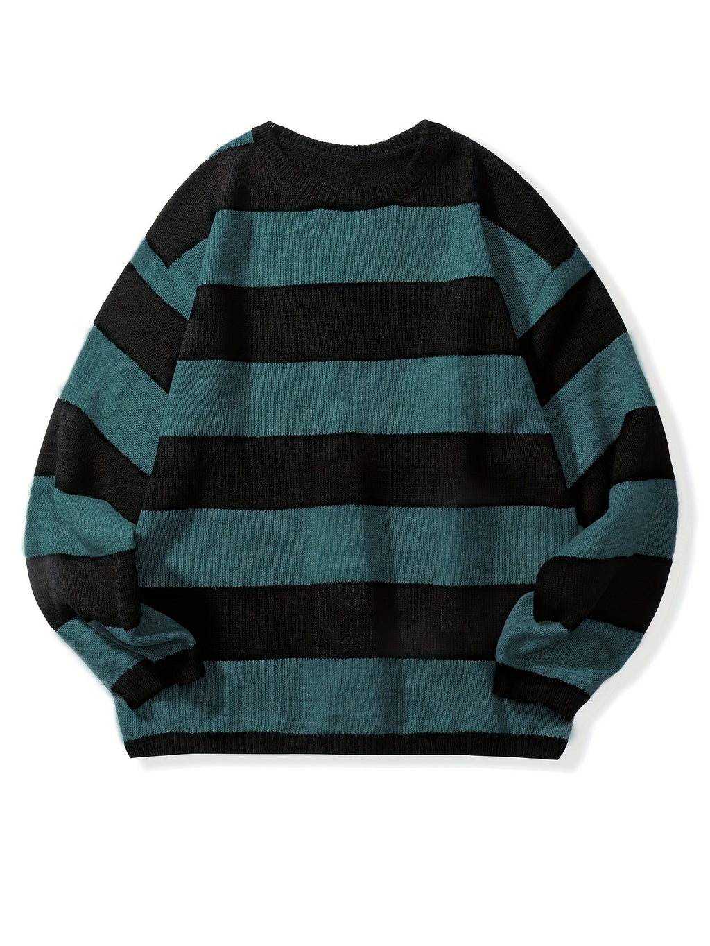 Herren Strickpullover – Hochwertig, Locker, American Retro Stil