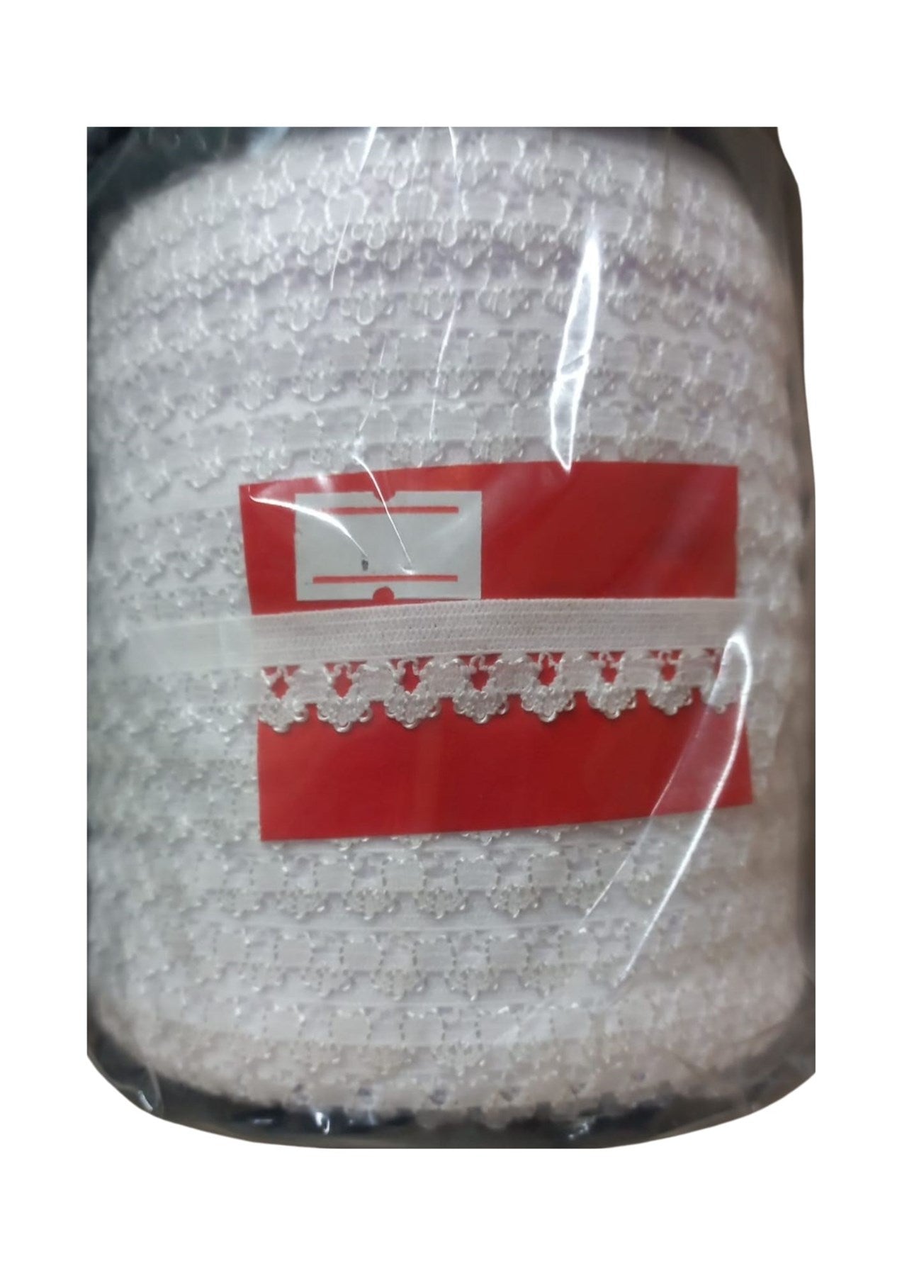 Çamaþýr Lastiði Dantelli 1 cm 75 Metre 1 Top Beyaz 1. Model