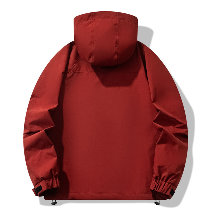 Dreifach-Schutz Outdoor Jacke – Winddicht & Wasserdicht